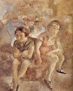 Two seated maiden Jules Pascin